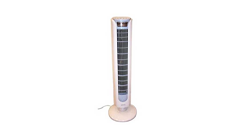 Read more about the article Aloha Breeze Tower Fan – Cheap Cooling